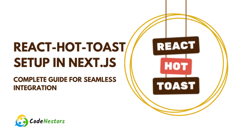 React-Hot-Toast Setup in Next.js